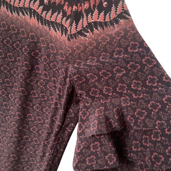 All Saints Rayen Anokhi Silk Dress in Size Small - Picture 11 of 12